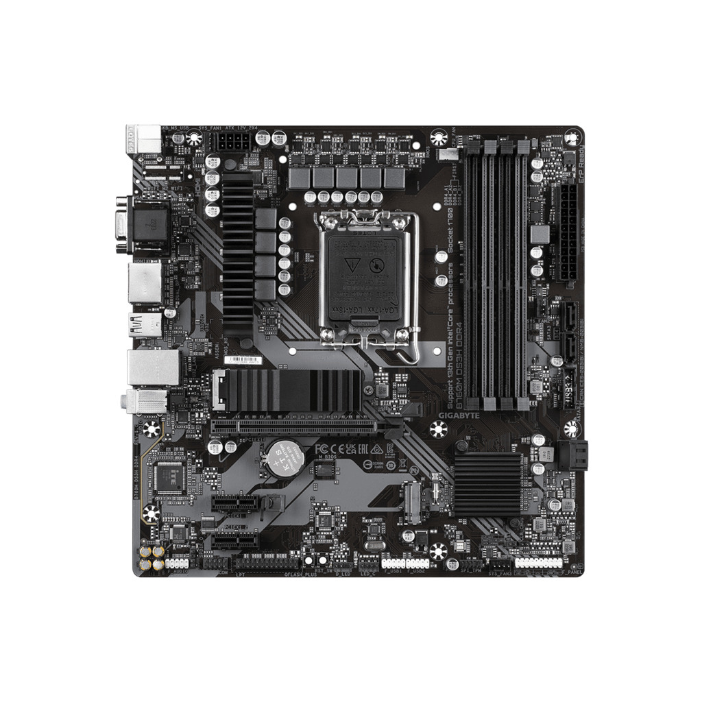 Gigabyte MB B760M DS3HLGA1700; 4xDDR5; 2xM.2, 4xSATA6xUSB; VGA, HDMI, 2xDP; mATX - Image 2