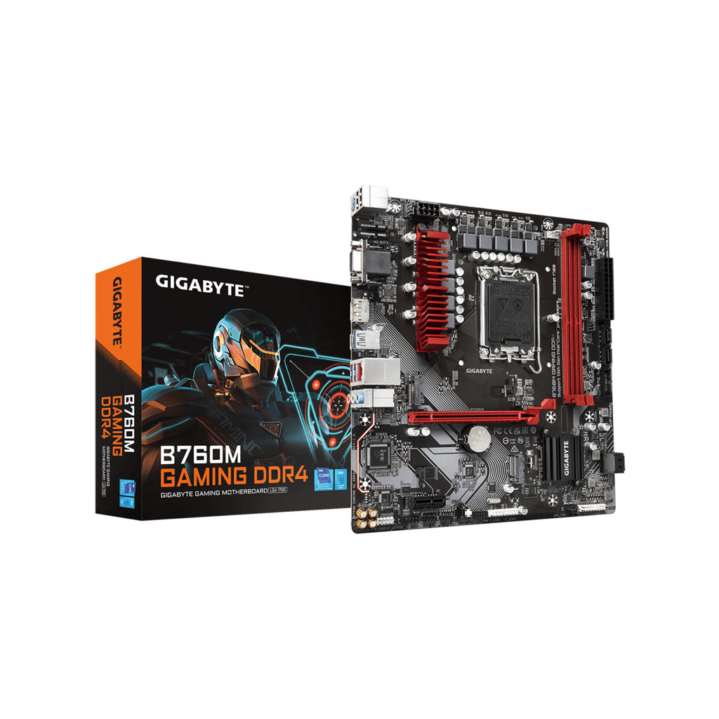 Gigabyte MB B760M GAMING DDR4LGA1700; 2xDDR4; 2xM.2; 4xSATA8xUSB; HDMI, DP; mATX; - Image 2