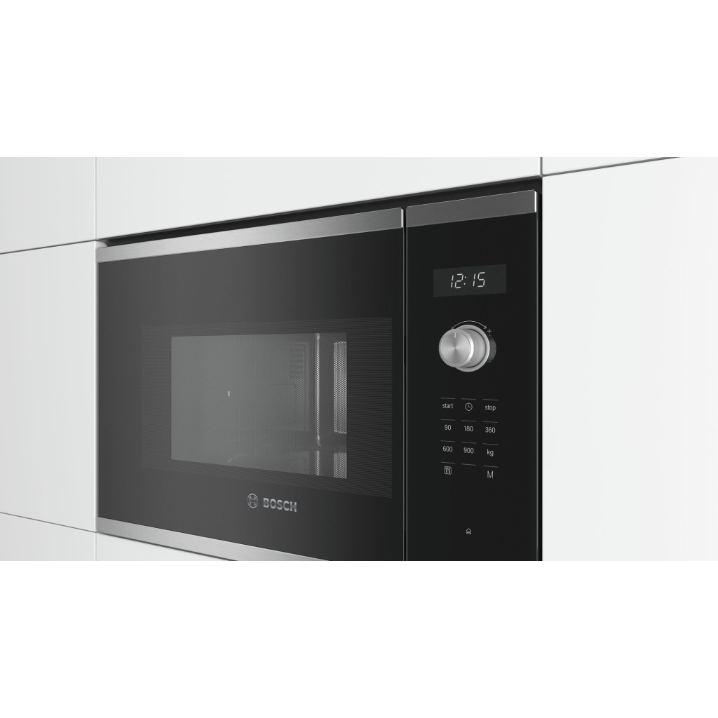 BOSCH mikrovalna Serie 6| INOX, 900W, Autopilot 7, 25L, Lijevo otvaranje, CN