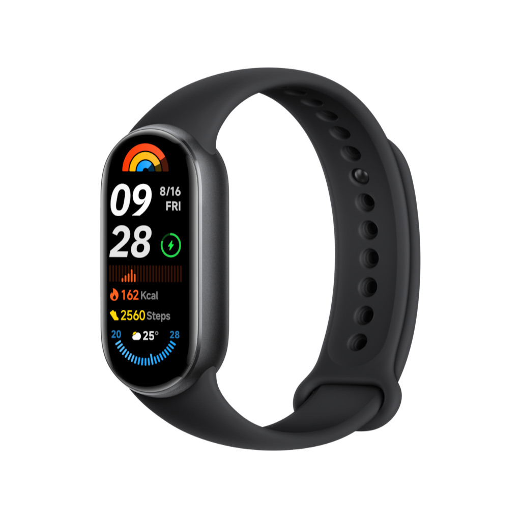 Xiaomi Smart Band 9, crna 1.62" displej, 60Hz, 3-axis accelerometer