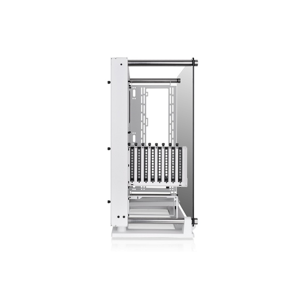 Thermaltake Core P3 Pro Snow Mid tower, SPCC, Tempered glass, White