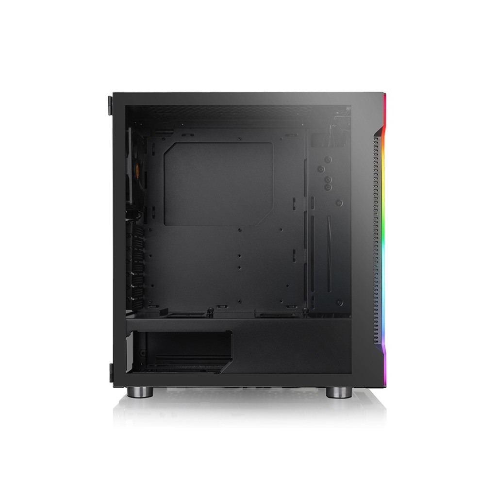 Thermaltake H200 TG RGB Mid tower, tempered glass, 1x 120mm standard fan