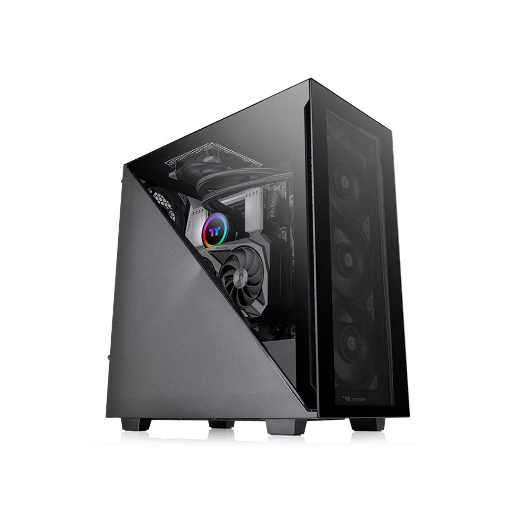 Thermaltake Divider 300 TG Mid tower, tempered glass, 1x 120mm Turbo fan