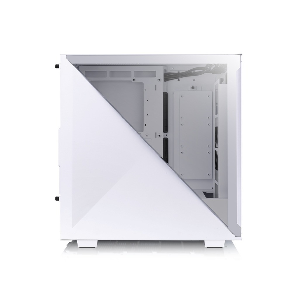 Thermaltake Divider 300 Snow Mid tower, tempered glass, 2x 120mm Standard fan, bijela boja