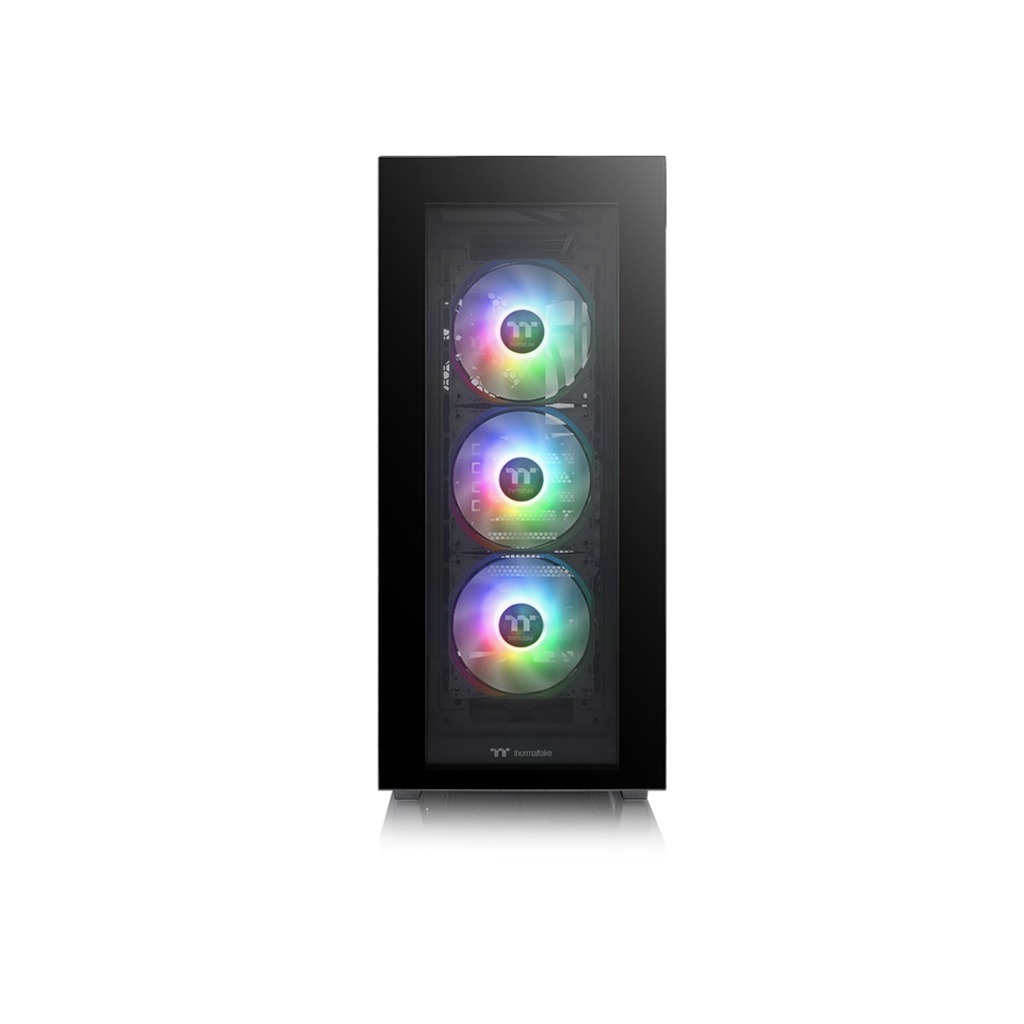 Thermaltake Divider 500 ARGB Mid tower, tempered glass, 3x 120mm ARGB fan, 1x 120mm fan - Image 3