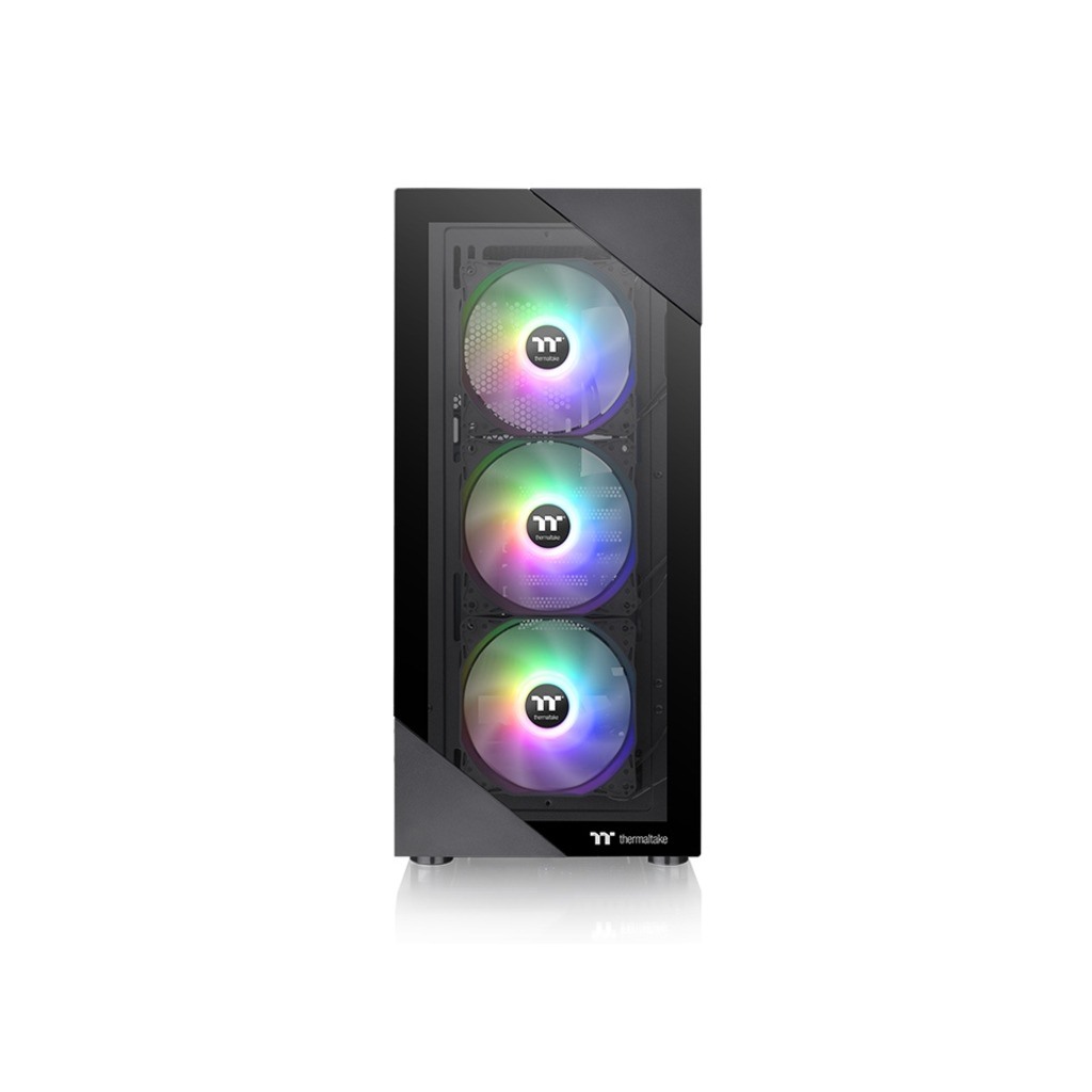 Thermaltake View 200 TG ARGB Mid tower, Tempered glass, 3x 120mm ARGB Lite fan