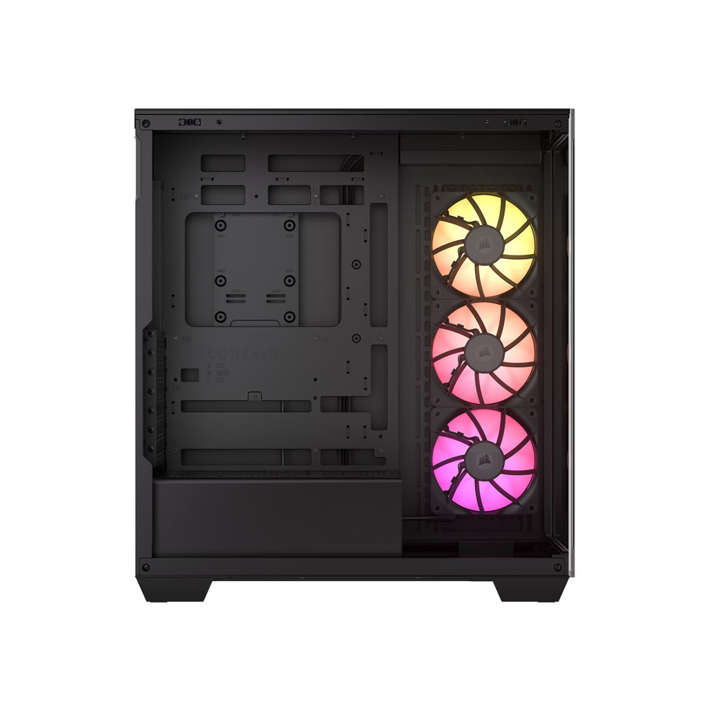 CORSAIR 3500X ARGB Mid-TowerCase, Black, 3xRS120 ARGB fansRadiator 360mm, GPU 410mm