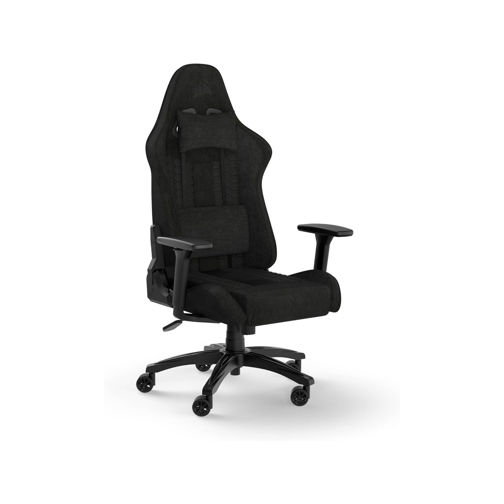 Corsair TC100 Gaming ChairRelaxed, Fabric Black/Black120kg