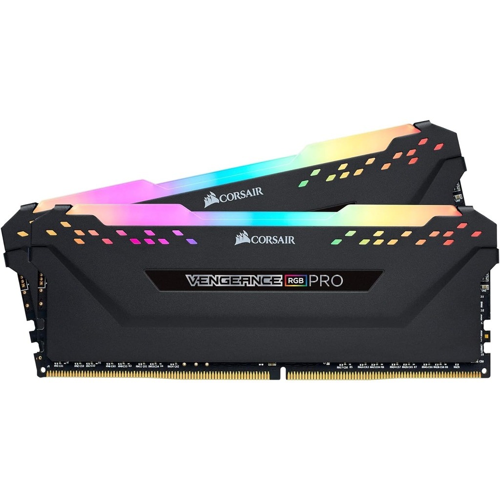 CORSAIR DDR4 16GB RGB 2x8GB Vengeance PRO, 3600MHz, C18 - Brza RAM memorija, RGB osvjetljenje, Visokoučinska