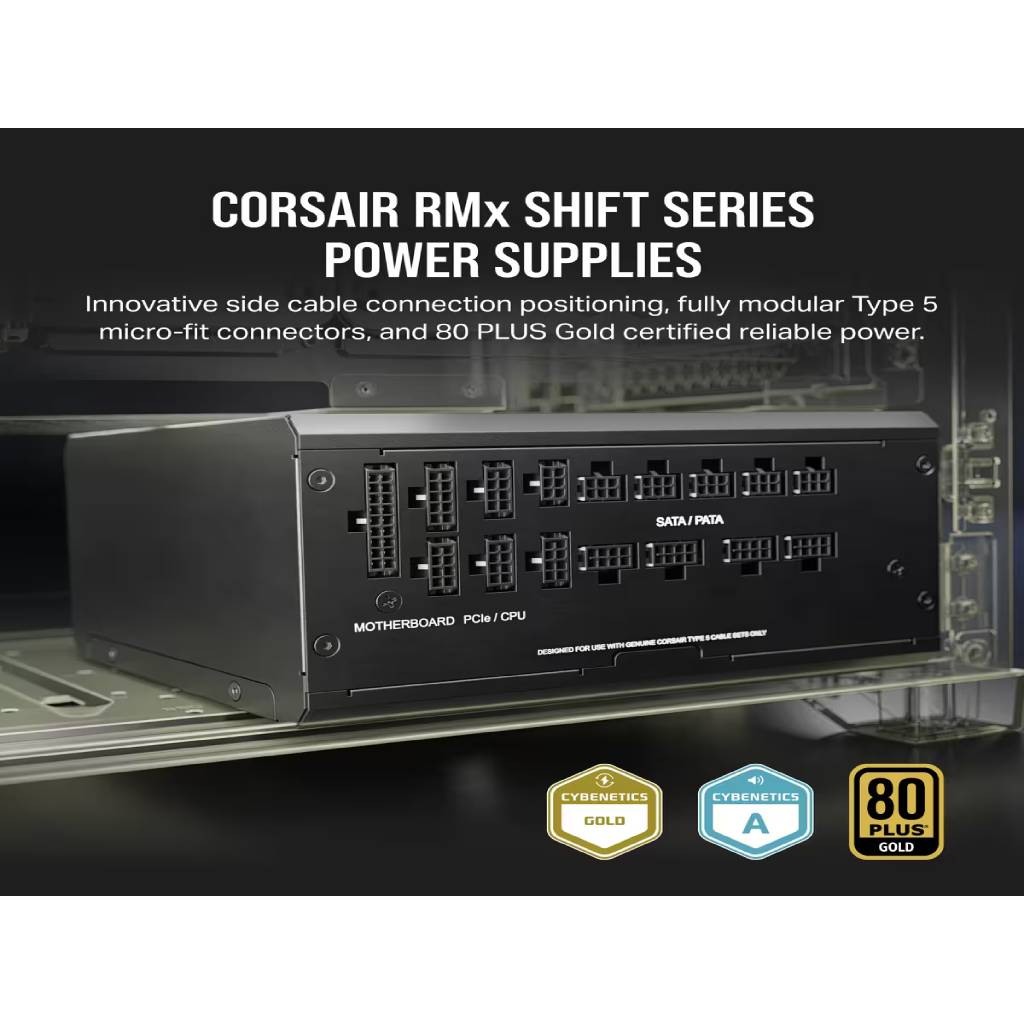 Corsair PSU 750WRM750x SHIFT 80 PLUSGold Fully Modular ATX