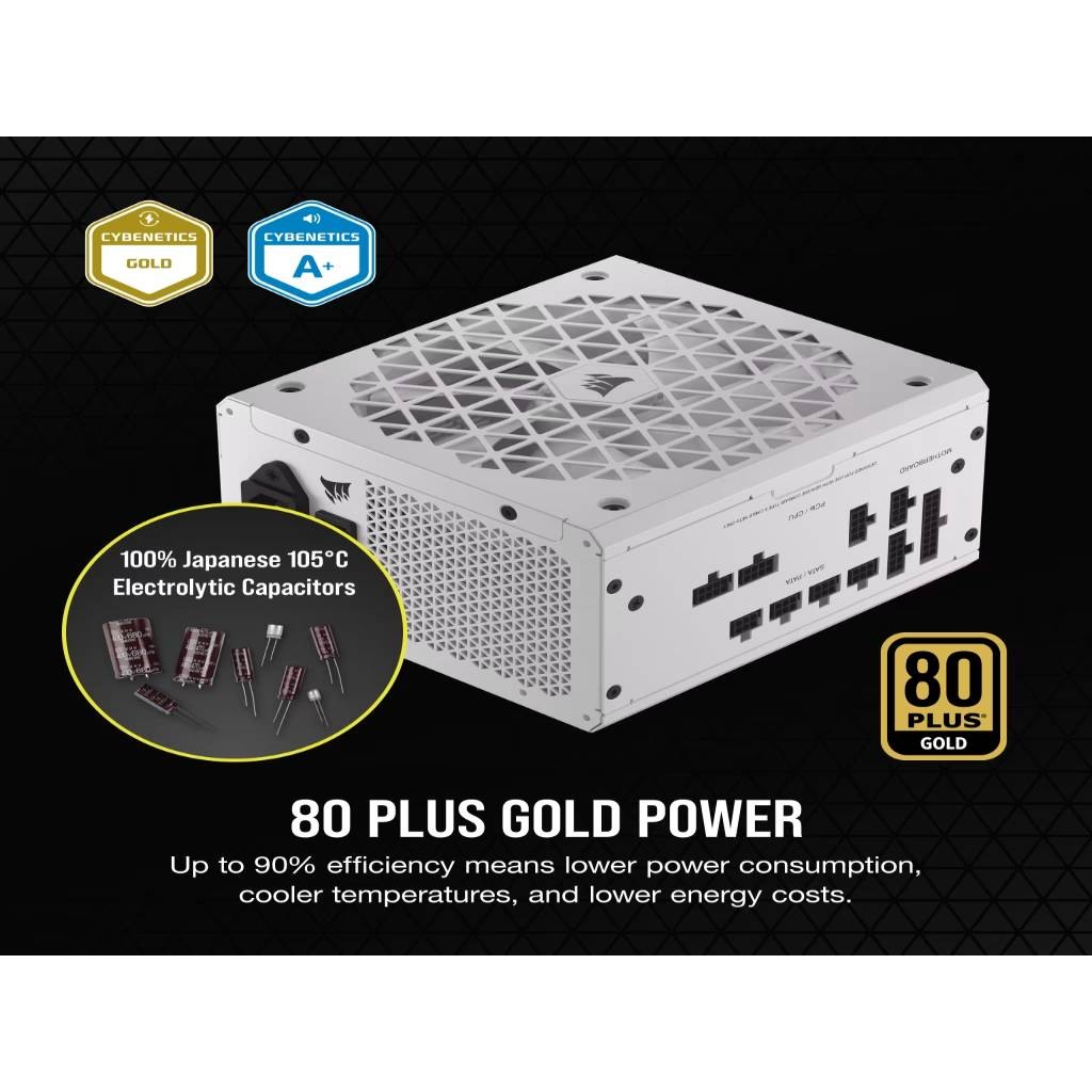 Corsair PSU 750W WhiteRM750x SHIFT 80 PLUSGold Fully Modular ATX