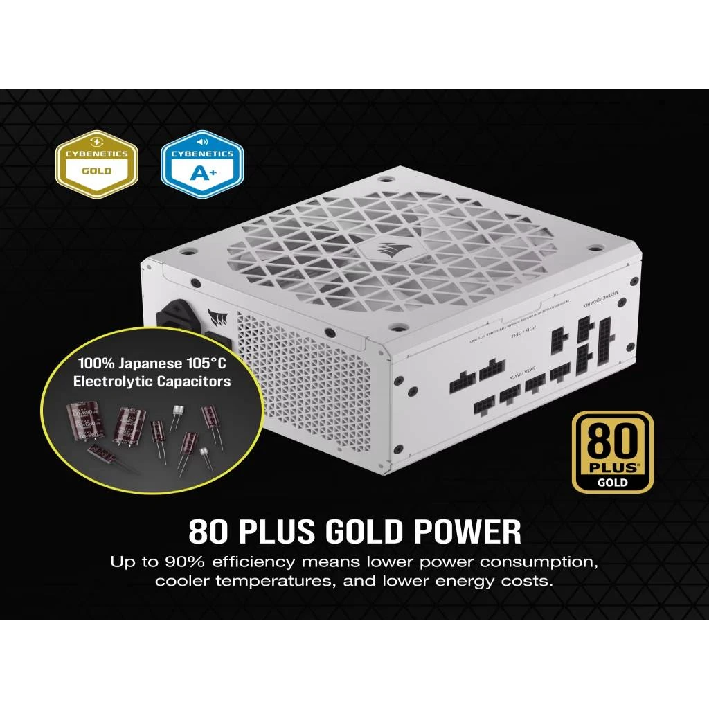 Corsair PSU 1200W WhiteRM1200x SHIFT 80 PLUSFully Modular ATX