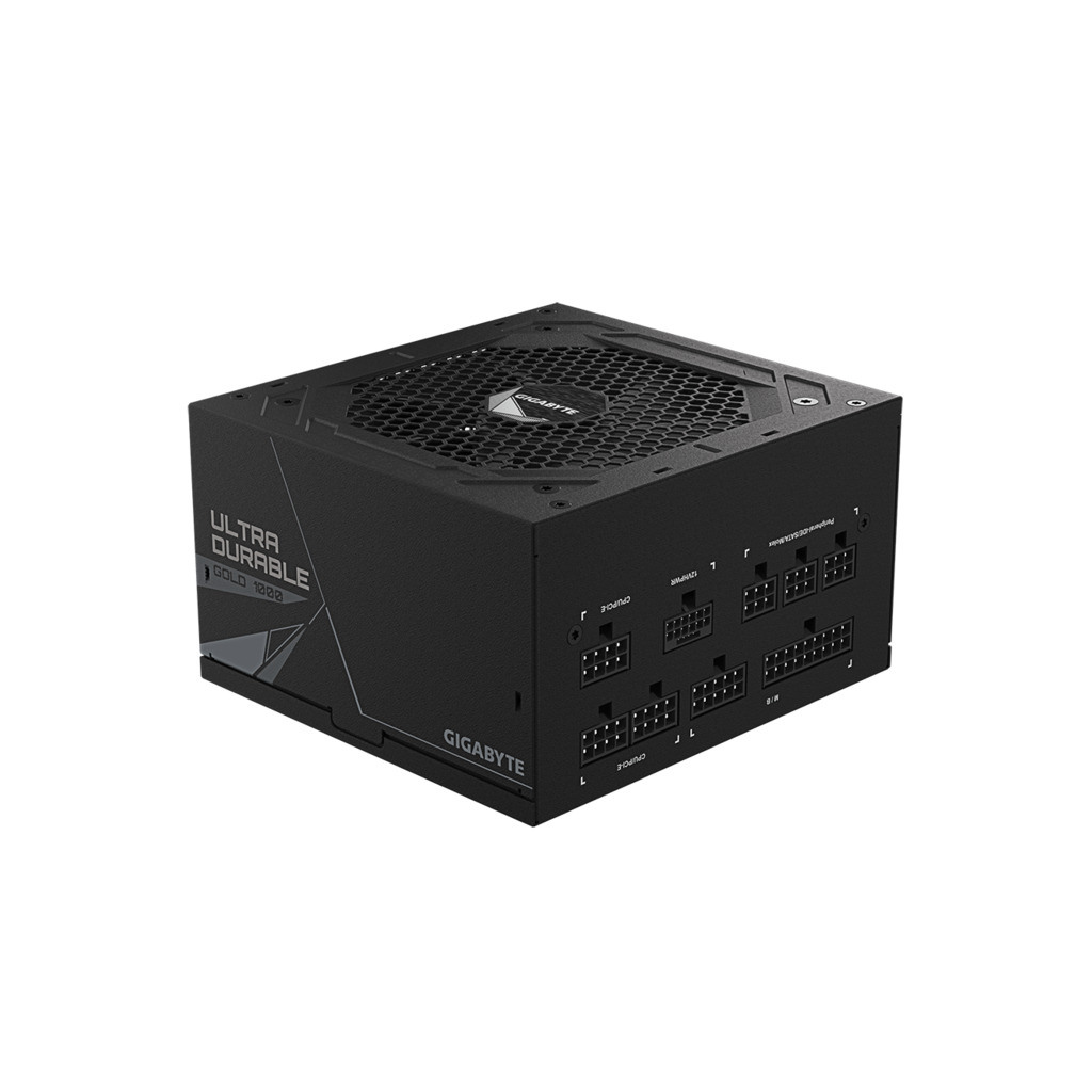 Gigabyte PSU 1000W PCIe 5.08xSATA, 4xPCIe 6+2 Pin, 3x4Pin1xFloppy; [GP-UD1000GM PG5]