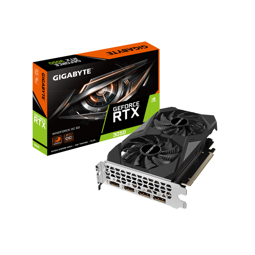 Gigabyte RTX 3050 WF OC 6G6GB GDDR6, 96bit,2x DP, 2x HDMI - Image 3