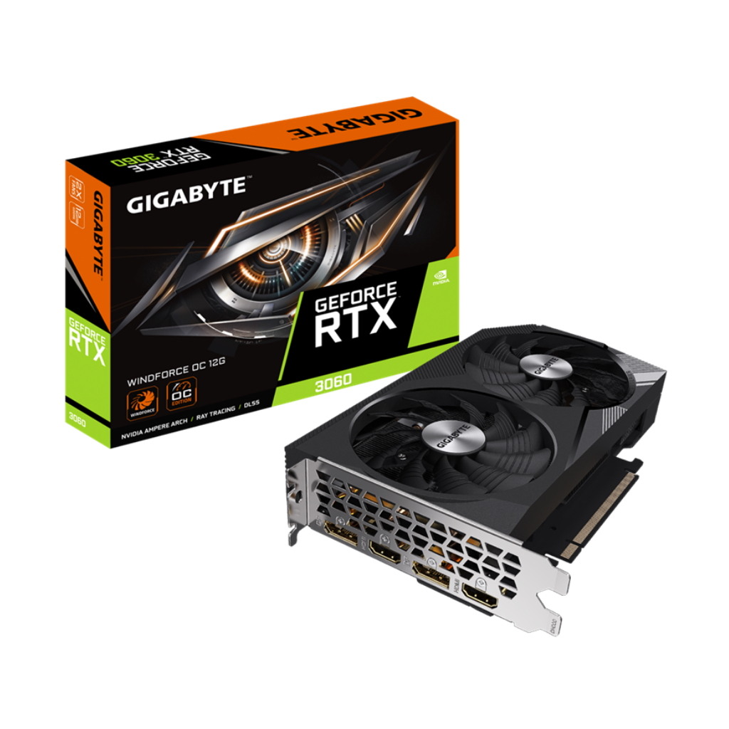 Gigabyte RTX 3060 WF OC 12GB[GV-N3060WF2OC-12GD]12GB; 2xDP, 2xHDMI; - Image 3