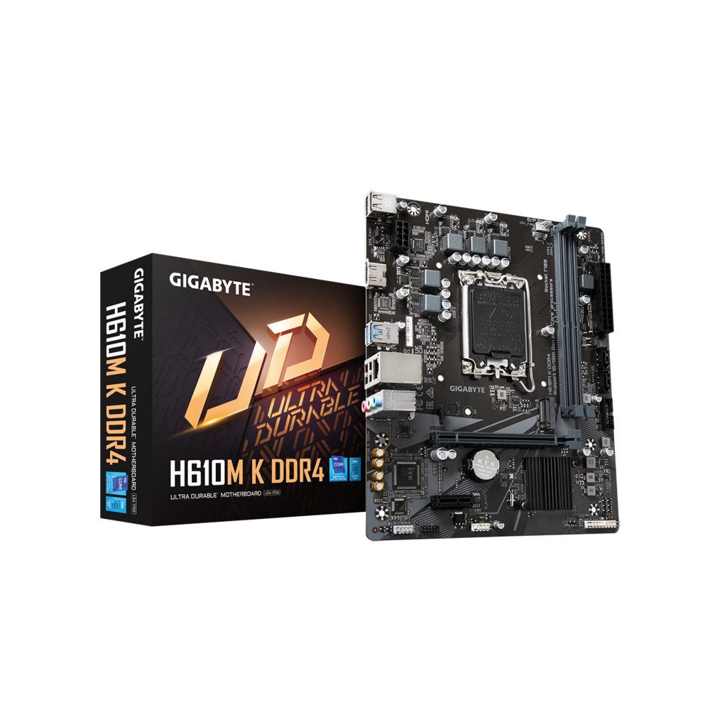 Gigabyte MB [H610M K DDR4 G10]LGA1700; 2xDDR4; M.2; 2xSATA;6xUSB; HDMI; mATX