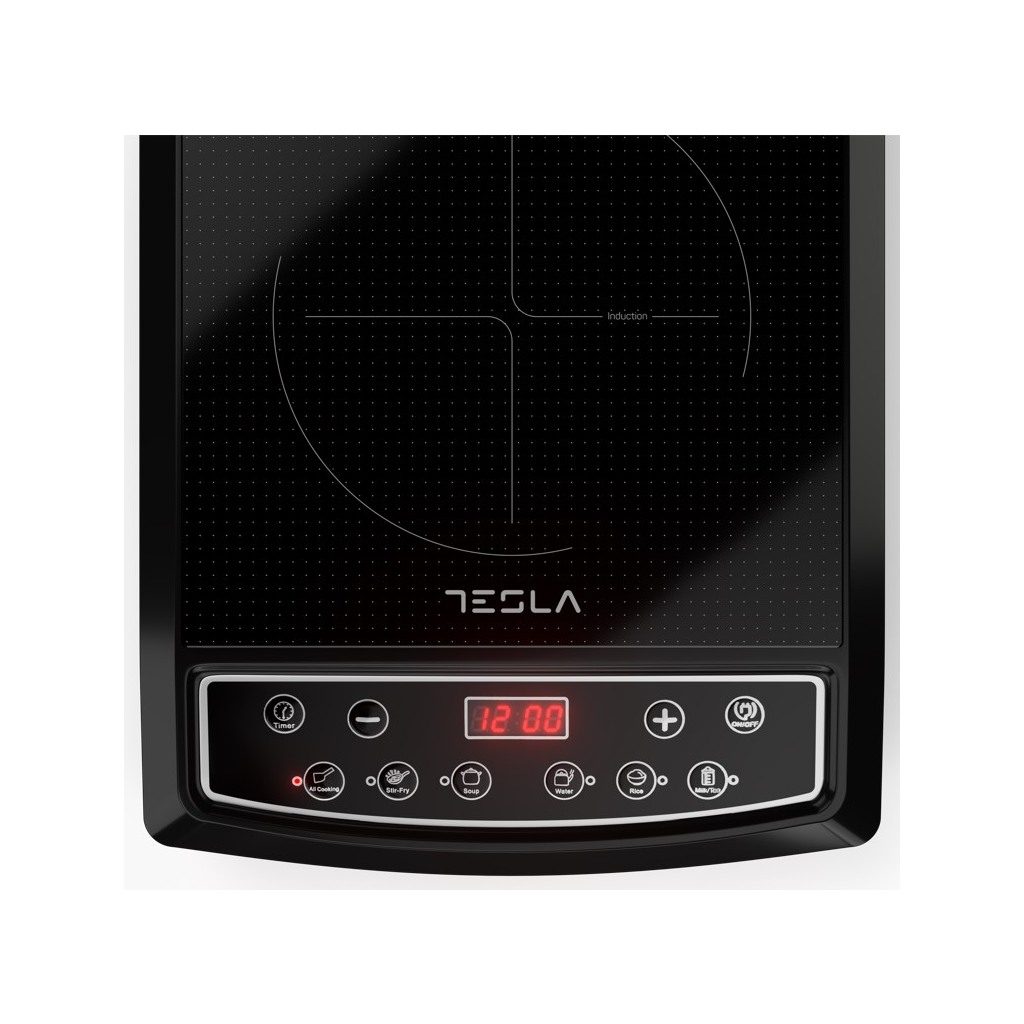 TESLA Indukcijski rešo IC200BSnaga 1500 W; Push dugmići; 8 nivoa snage i temperature; 6 prog kuh