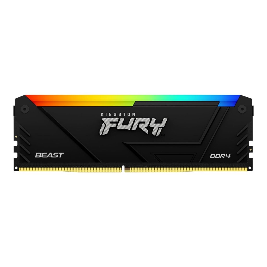 Kingston 8GB 3200MT/s DDR4 CL16 DIMM FURY Beast RGB EAN: 740617337549