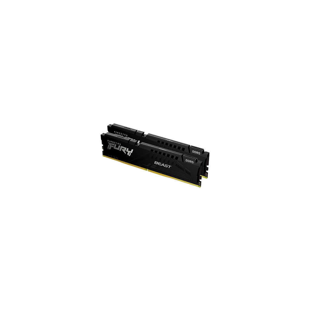 Kingston 16GB 5200MHz DDR5Fury Beast (2x8GB)CL40, XMP 3.0 Ready,