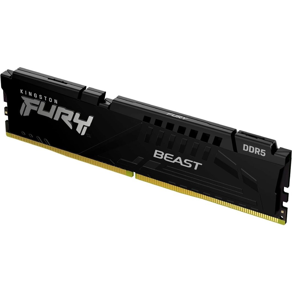 Kingston 32GB 6000MHz DDR5Fury Beast (1x32GB), CL30,EXPO, 2RX8, 288-pin 16Gbit