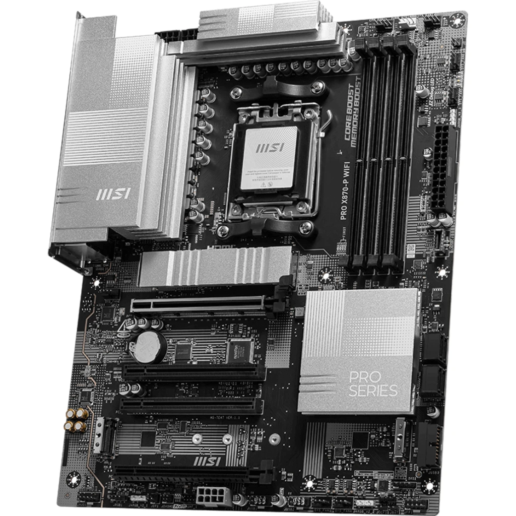 MSI Matična Ploča PRO X870-P WIFI AM4, DDR4, PCI-E x16, M.2, SATA, USB 3.2