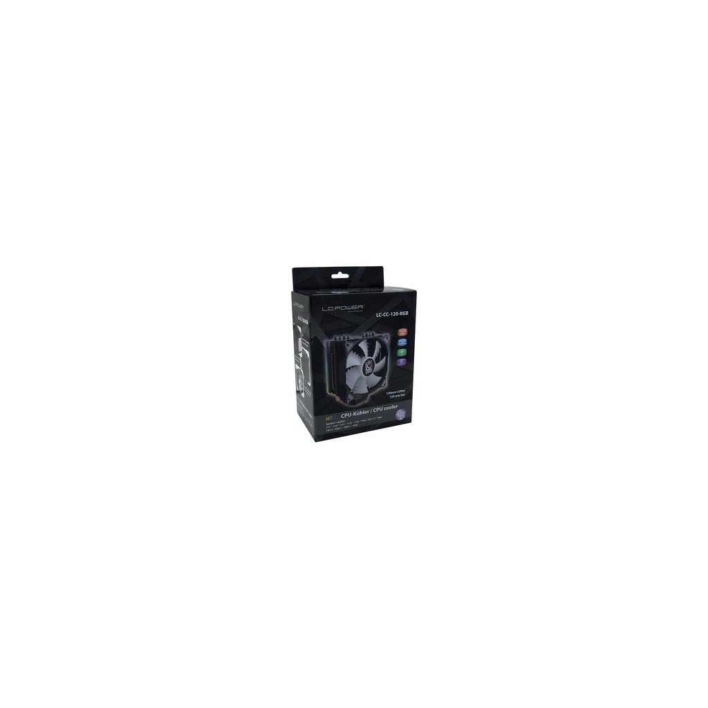 LC-Power cooler LC-CC-120 RGBAMD FM1/FM2/AM2/AM2+/AM3/+/4775/1150/1151/1155/1156/1366/2011/2011-3 - Image 2