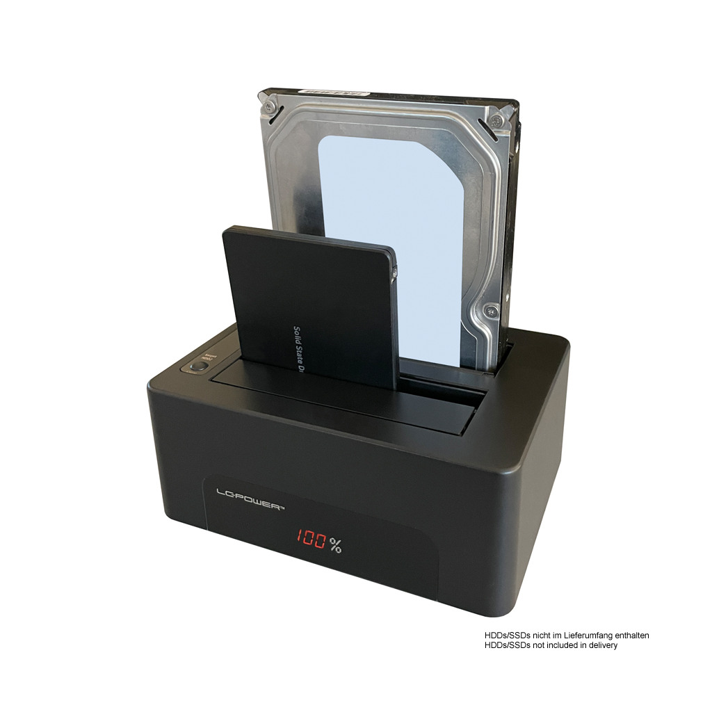 LC-Power LC-DOCK-U3-VHDD docking station - Image 2