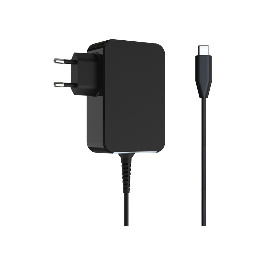 LC-Power USB GaN punjač 45W Punjač za laptope, USB-C,5-20V, 2.25-3A