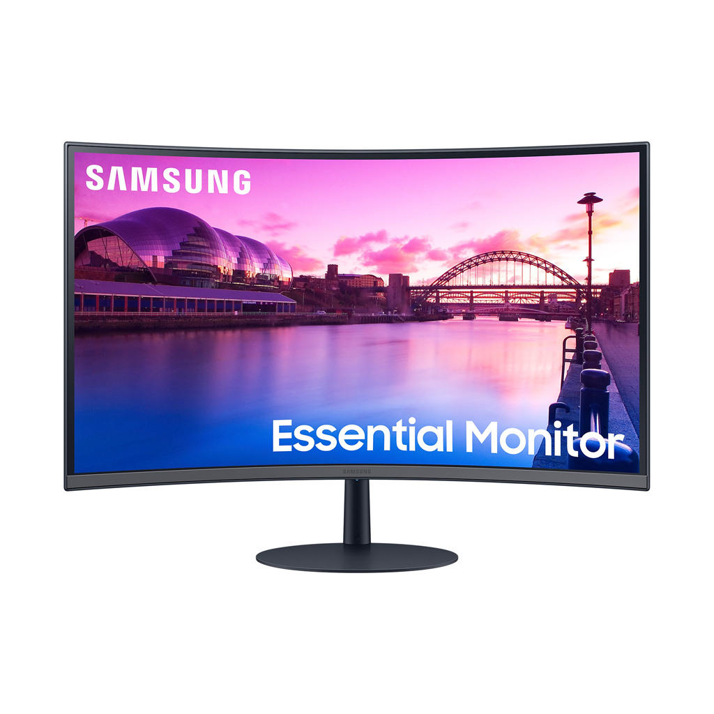 Zakrivljeni Samsung monitorLS27C390EAUXEN, 27", VA, 75Hz1920x1080, 250cd/m2, 4ms, 2xHDMI, 1xDP