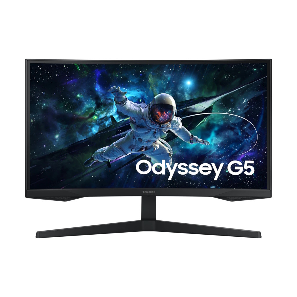 27'' WQHD Odyssey Gaming G55C165Hz,1ms,300cd,HDMI,DP,HDR10,VESA 75x75,Tilt,Crna boja - Image 3