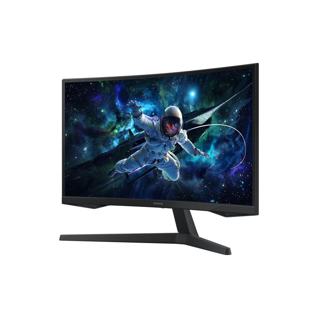 27'' WQHD Odyssey Gaming G55C165Hz,1ms,300cd,HDMI,DP,HDR10,VESA 75x75,Tilt,Crna boja - Image 4