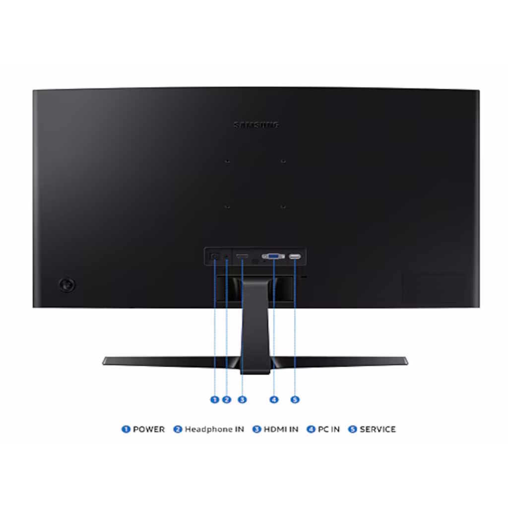 27" FHD Zakrivljeni monitor S31920x1080, 100Hz, 250cd, VA4ms, 3000:1,. 1800R, HDMI, VGA - Image 3