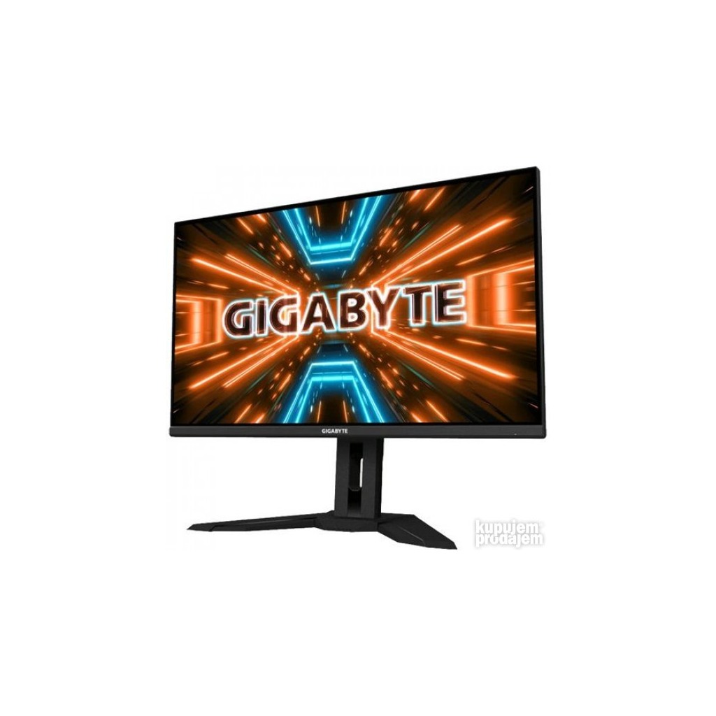 Gigabyte MONITOR 32'' [M32U];4K/IPS/350cd/144Hz/1ms/HDMI/DP3xUSB/1xType-C/Height/Swivel/VESA