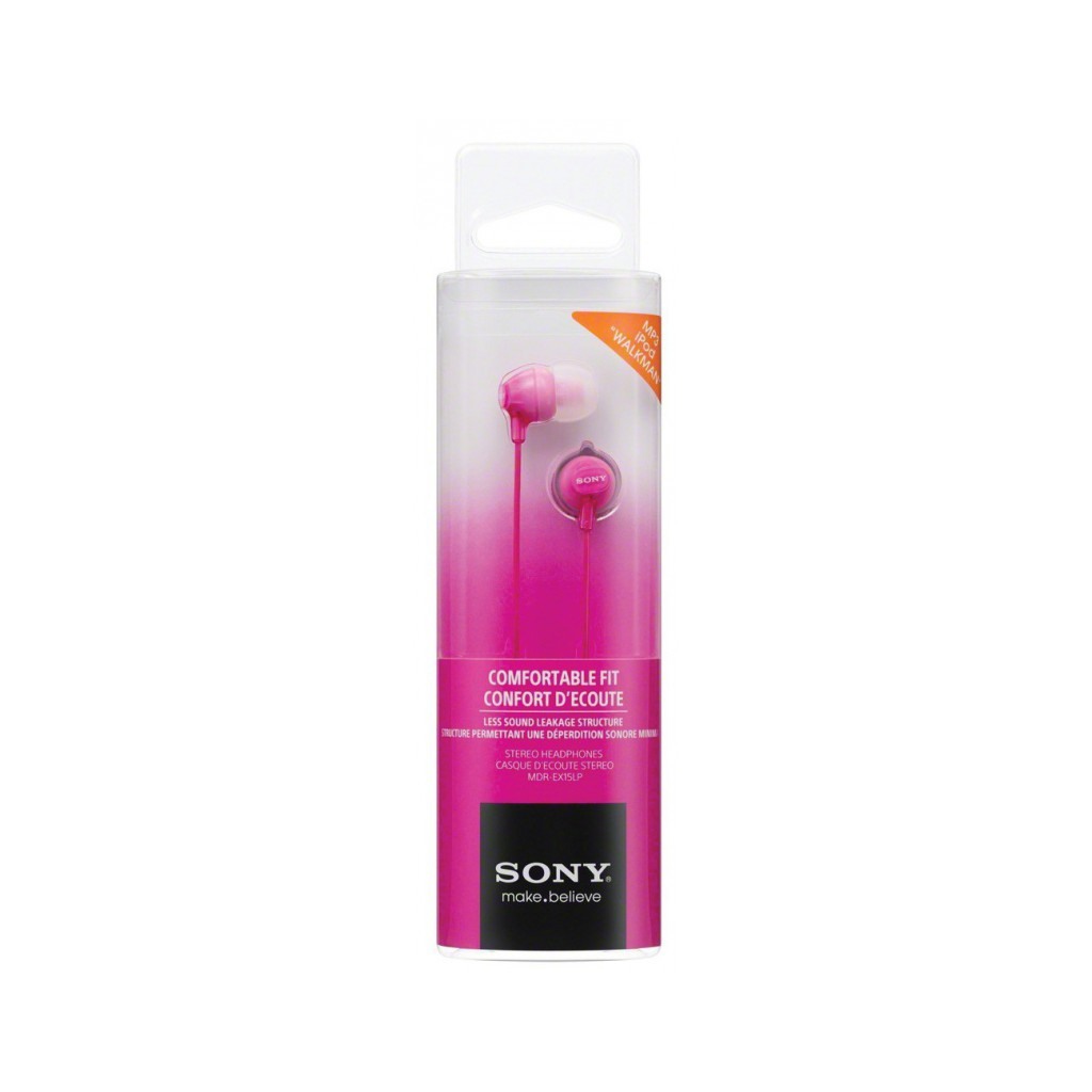 Sony Slušalice EX15 Pink