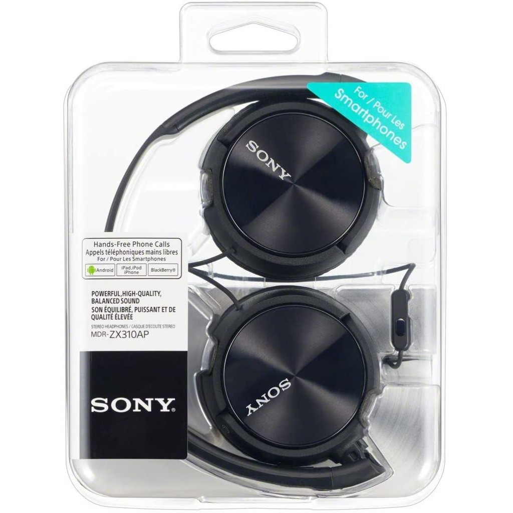 Sony slusalice MDR-ZX310 crneNaglavne