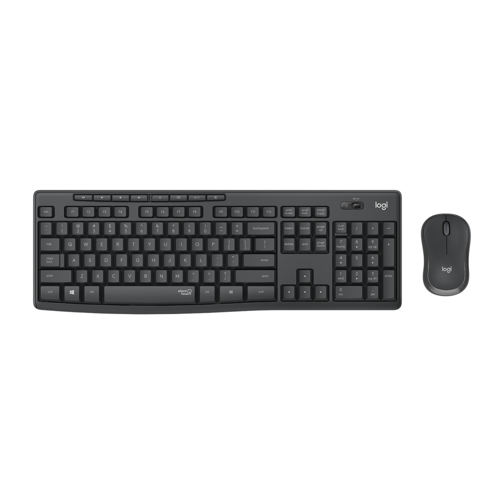 LOGITECH Tastatura i Miš MK295 Silent Wireless Combo - GRAPHITE