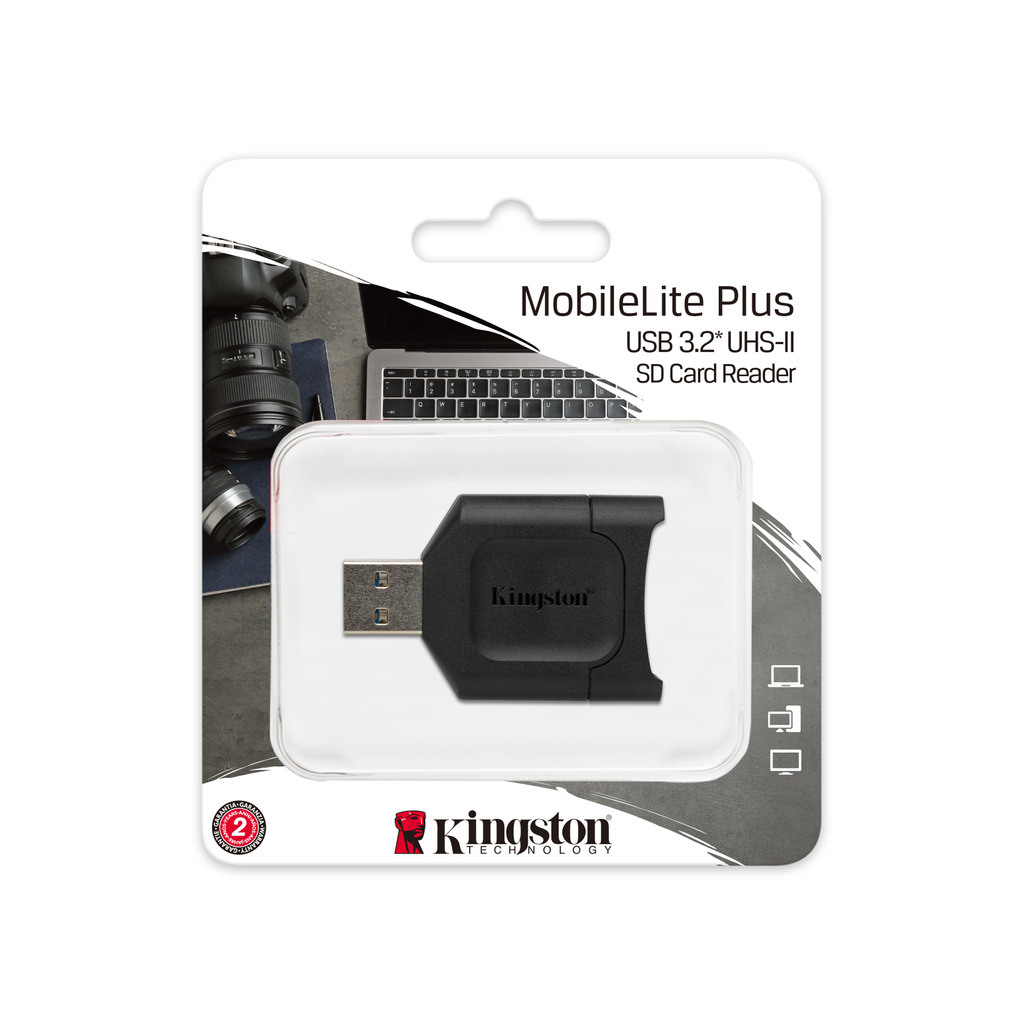 Kingston MobilePlus SD ReaderCitac SD kartica; UHS-II SD;UHS-I SD; USB 3.2 Gen1