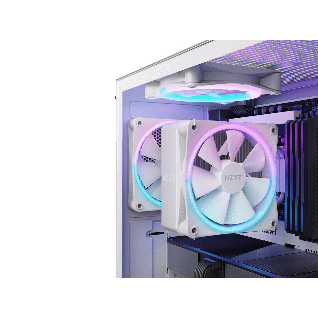 NZXT T120 RGB CPU COOLER WHITE - Image 3