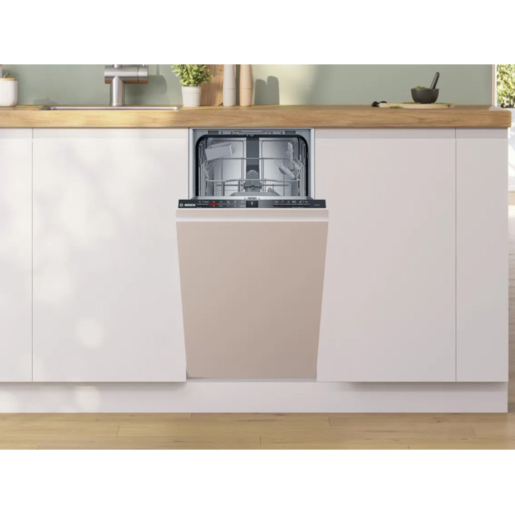 BOSCH perilica posuđa Serie 2|45cm, 10 setova,8.9l,46dB,5 programa, Home Connect,