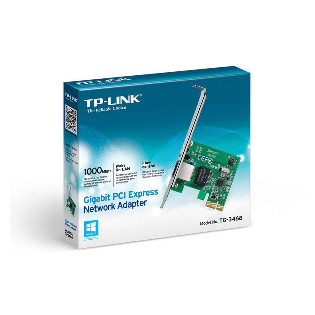 TP-Link TG-3468 Gigabit PCI-EGigabit PCI Express Network Adapter