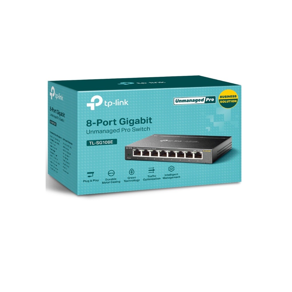 TP-Link TL-SG108E Switch8x10/100/1000 - Image 2