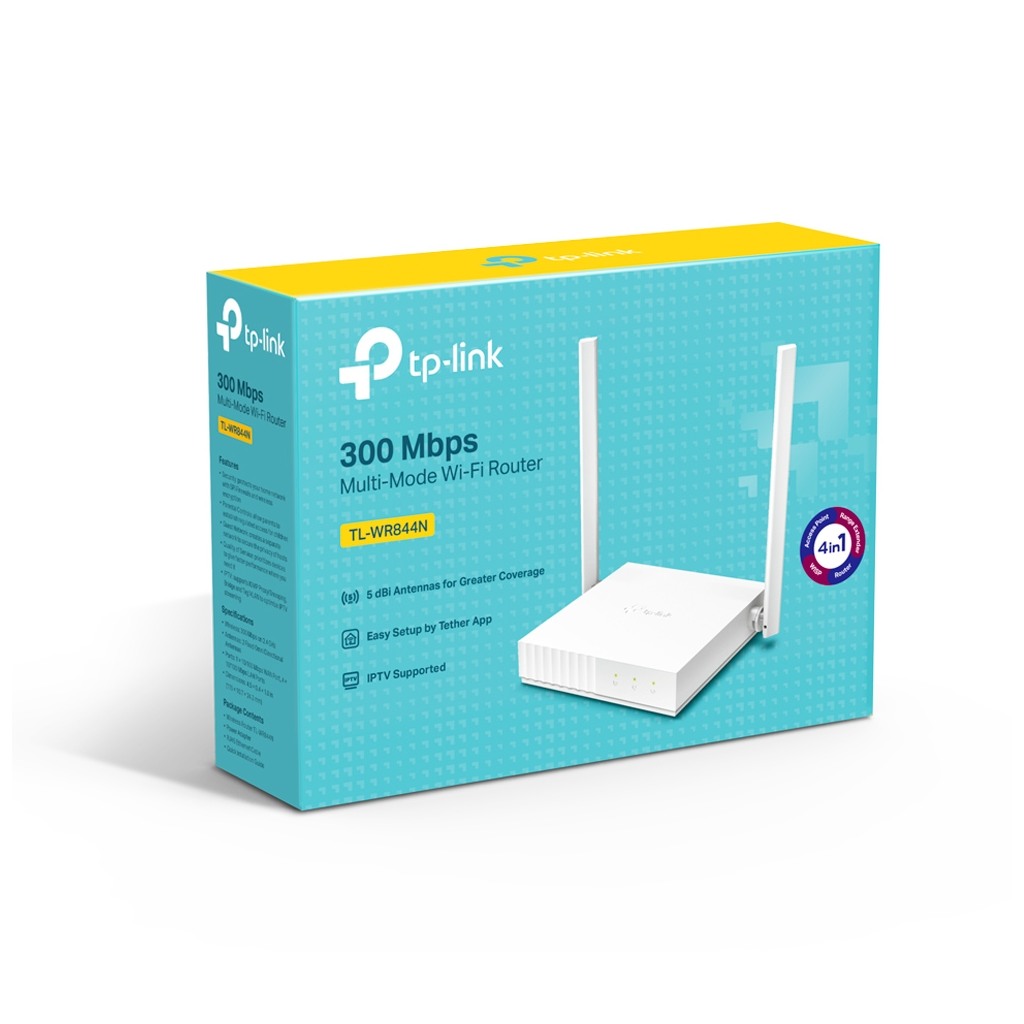 TP-Link TL-WR844N 300 MbpsMulti-Mode Wi-Fi Router