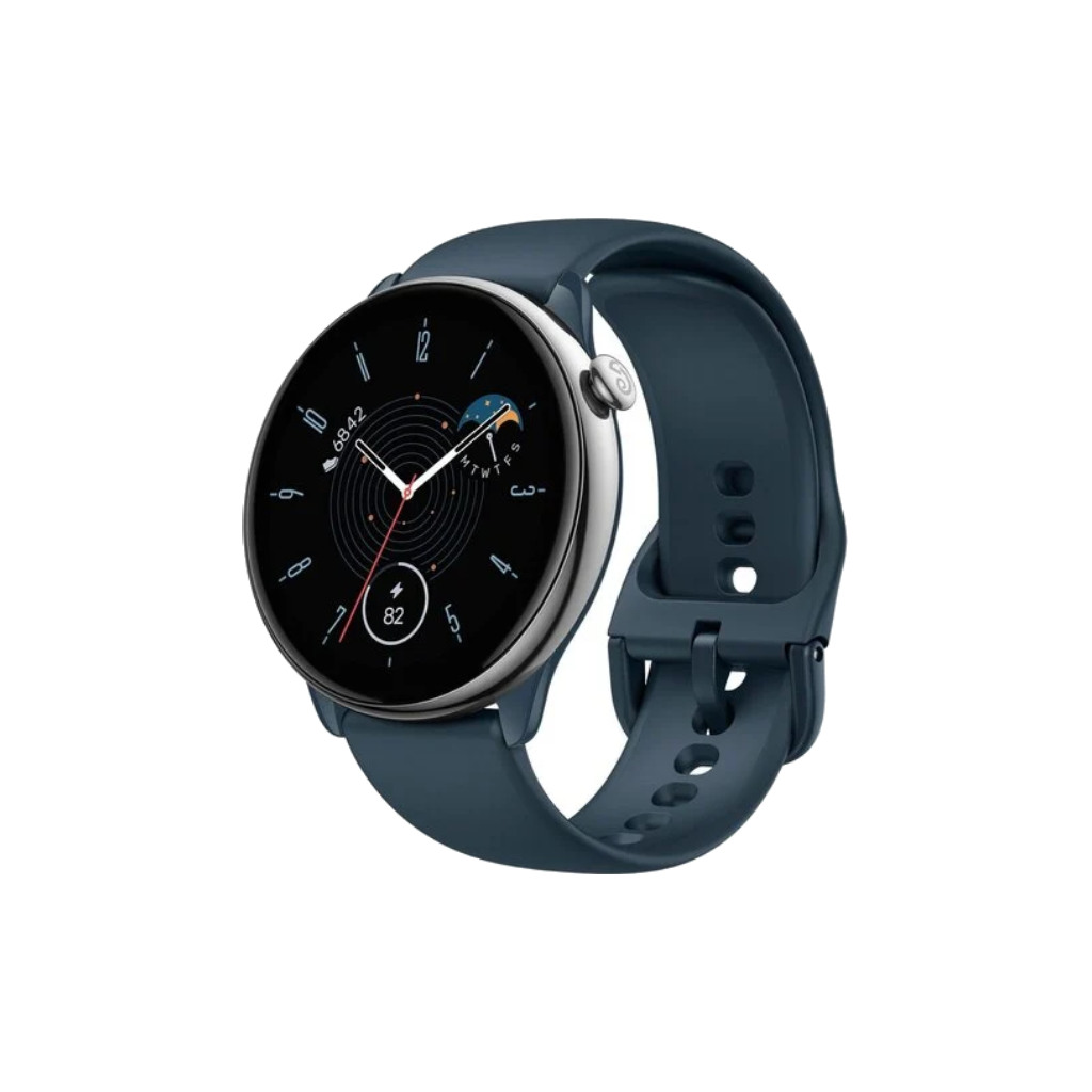 Amazfit GTR mini blue 1.28" AMOLED; curved glass  14 day battery; 5 ATM; Sp02 - Image 2