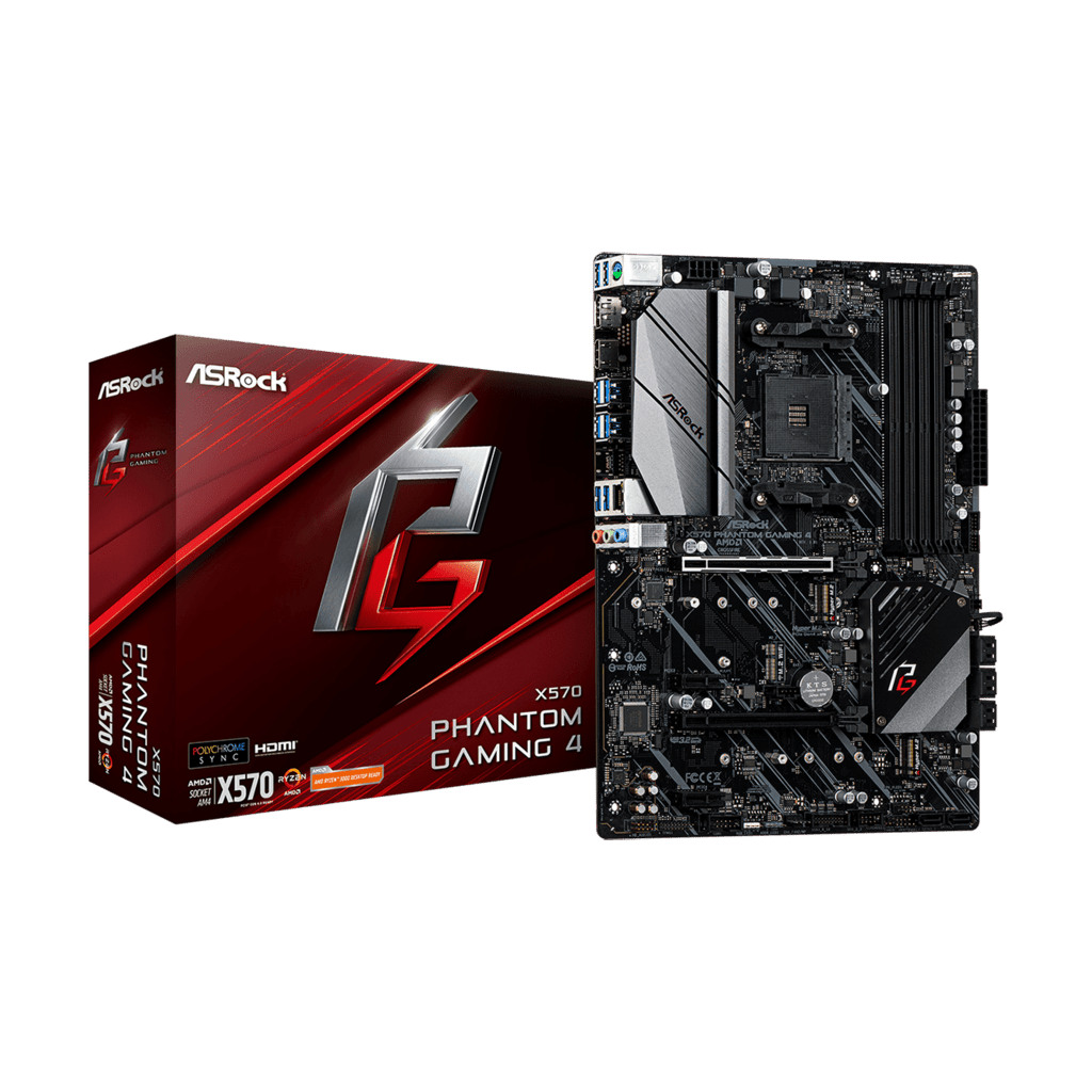 ASROCK X570 PHANTOM GAMING 4AMD X570;AM4;4xDDR48xSATA;HDMI,DP;ATX