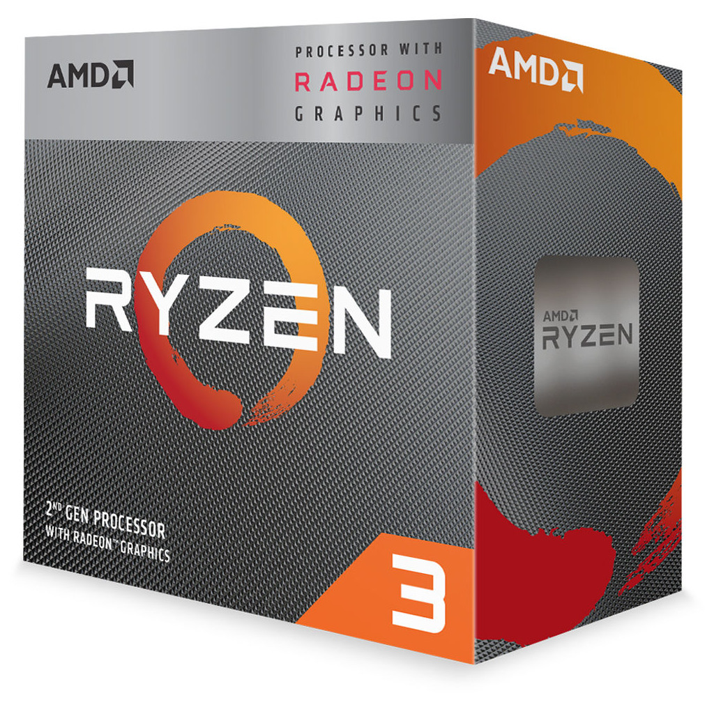 AMD Desktop CPU Ryzen 3 4C/4T 3200G 4.0GHz 6MB 65W AM4 Kutija RX Vega 8 Grafika sa Wraith