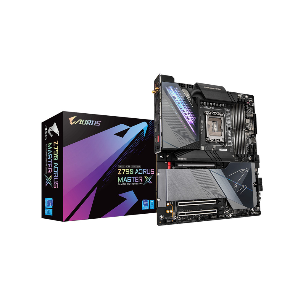 Gigabyte MB Z790 AorusMaster XLGA1700; 4xDDR5; 5xM.2; 4xSATA14xUSB; DP; E-ATX; - Image 2