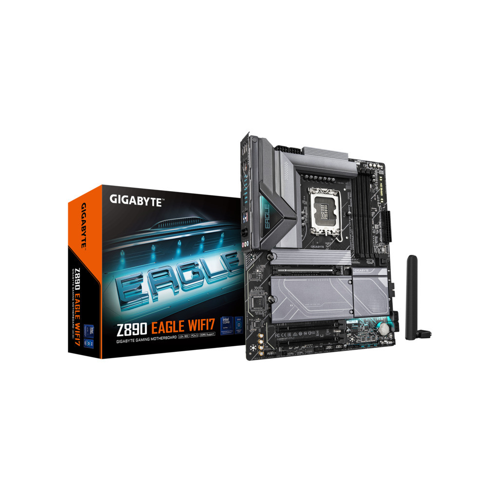 Gigabyte MB Z890 Eagle WIFI7LGA1851; 4xDDR5;4xM.2; 4xSATA;10xUSB; DP; ATX; RAID, THUNDERBOLT