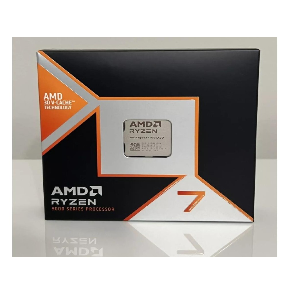 AMD Ryzen 7 9800X3D AM5 BOX8 cores,16 threads,4.7GHz96MB L3,120W,bez hladnjaka