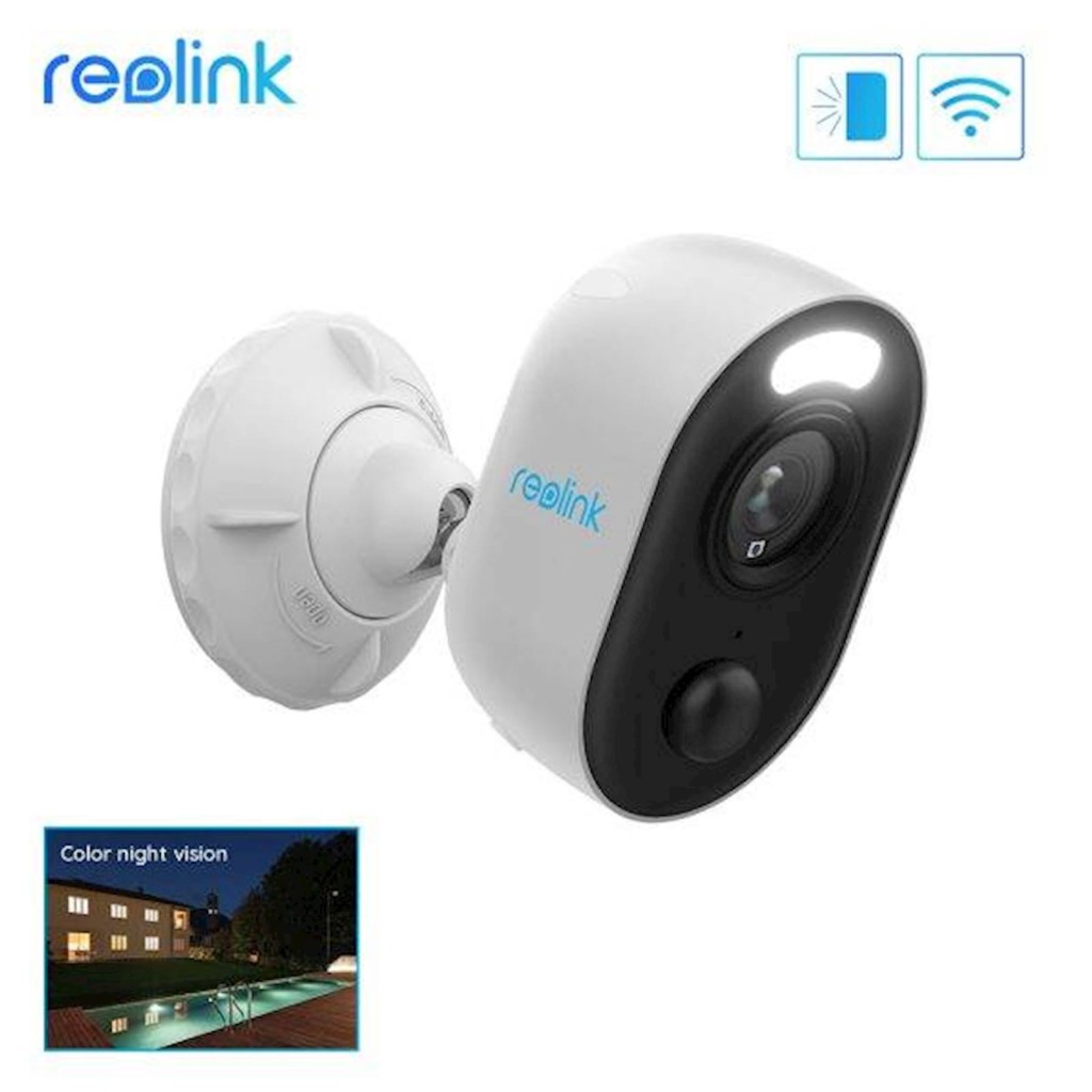 Reolink IP Kamera Lumus serija E430 bijela - 4MP, Kolor Noćni Vid, PIR, Sirena