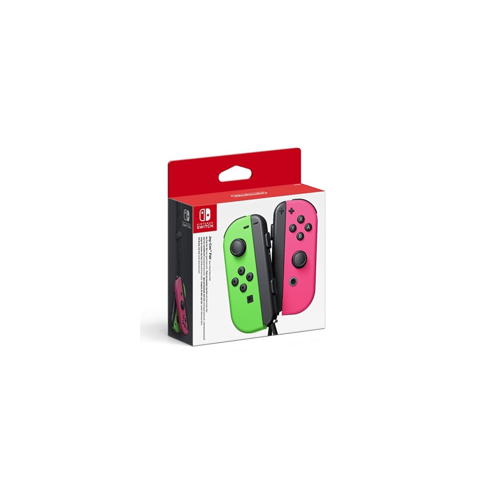 Nintendo Switch Joy-Con Pair Neon Green + Neon Pink